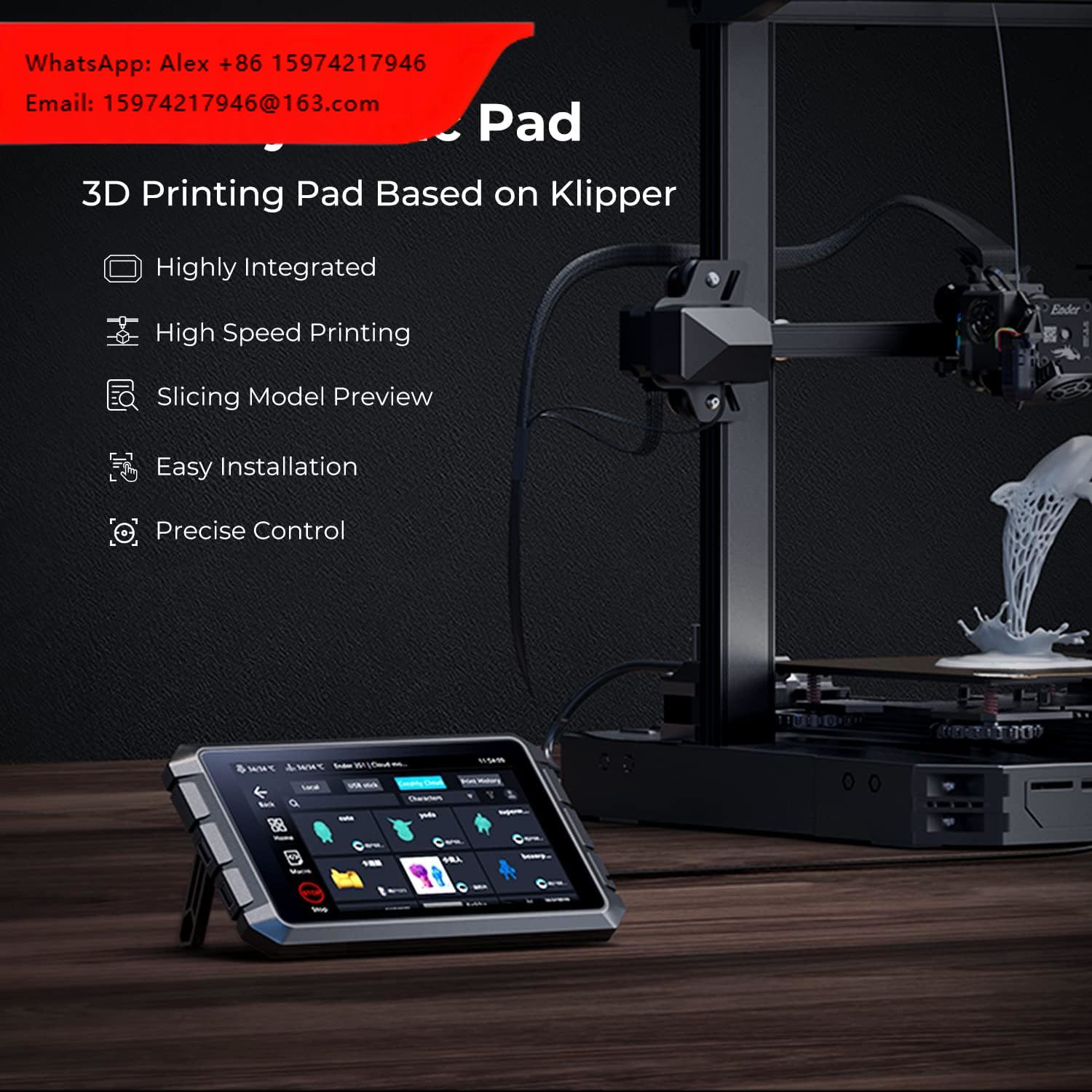 Creality Sonic Pad T800 7 Inch – 3D Printing Klipper recenzja i cena