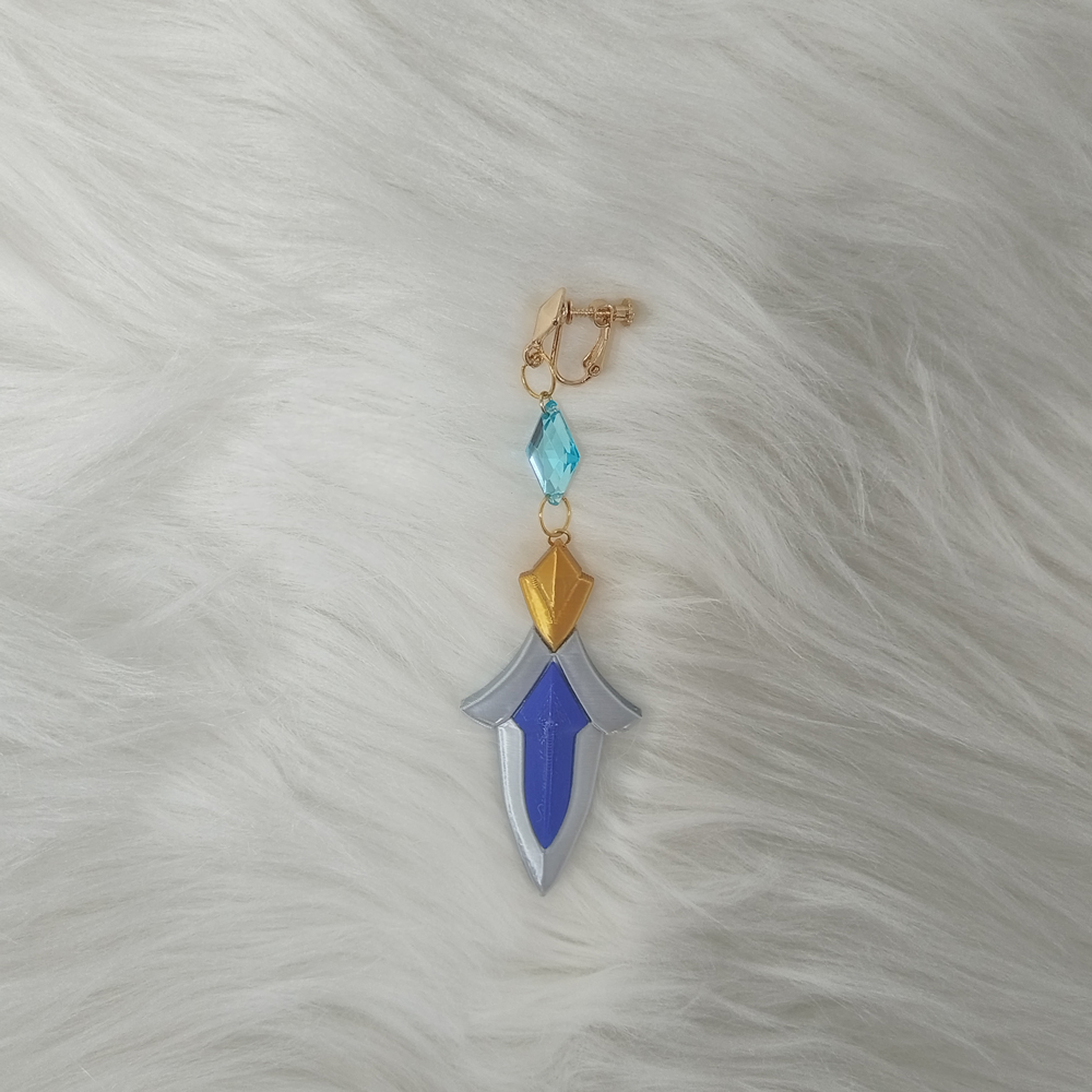 NEW Genshin Impact Lohen Cospl – 3D Printing Earrings recenzja i cena