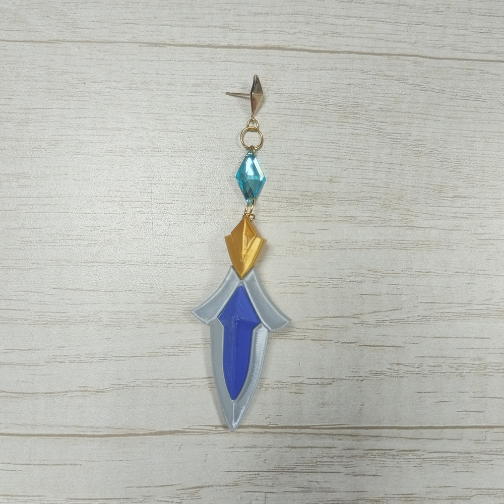 NEW Genshin Impact Lohen Cospl – 3D Printing Earrings recenzja i cena
