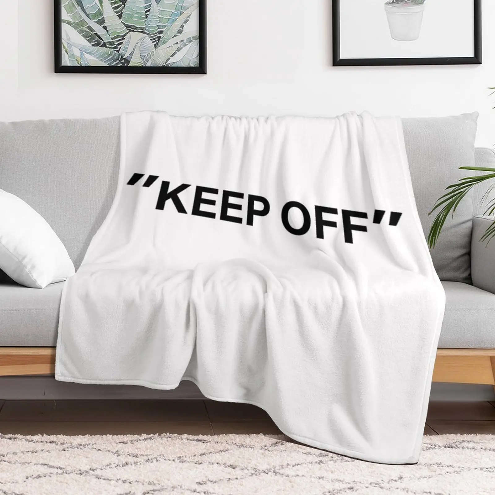 KEEP OFF Quotation Throw Blank – 3D Printing Quotation recenzja i cena