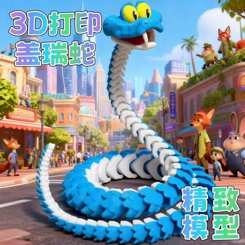 New 3d Printed Snake Gary Snak – 3D Printing Yourself recenzja i cena