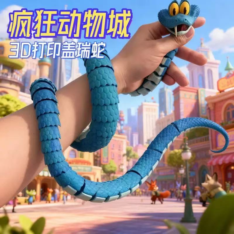New 3d Printed Snake Gary Snak – 3D Printing Yourself recenzja i cena
