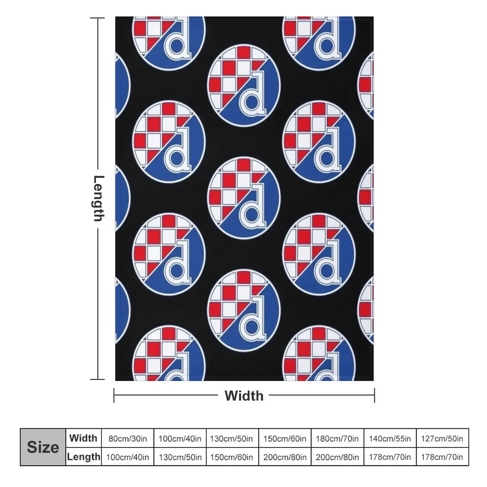 Dinamo Zagreb Throw Blanket Wa – 3D Printing Zagreb recenzja i cena