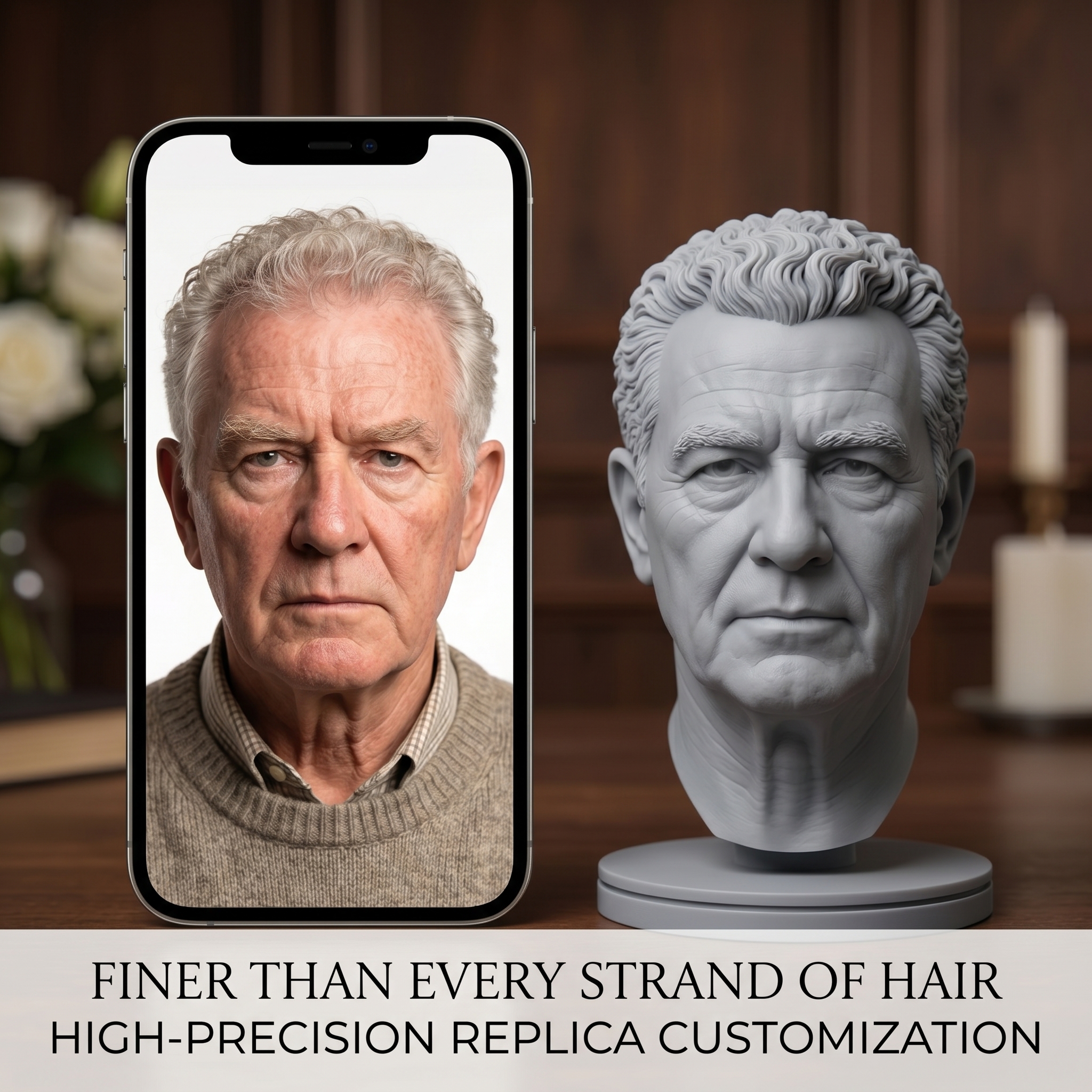Custom 3D Bust Figurine, Perso – 3D Printing And Additive Manufacturing recenzja i cena