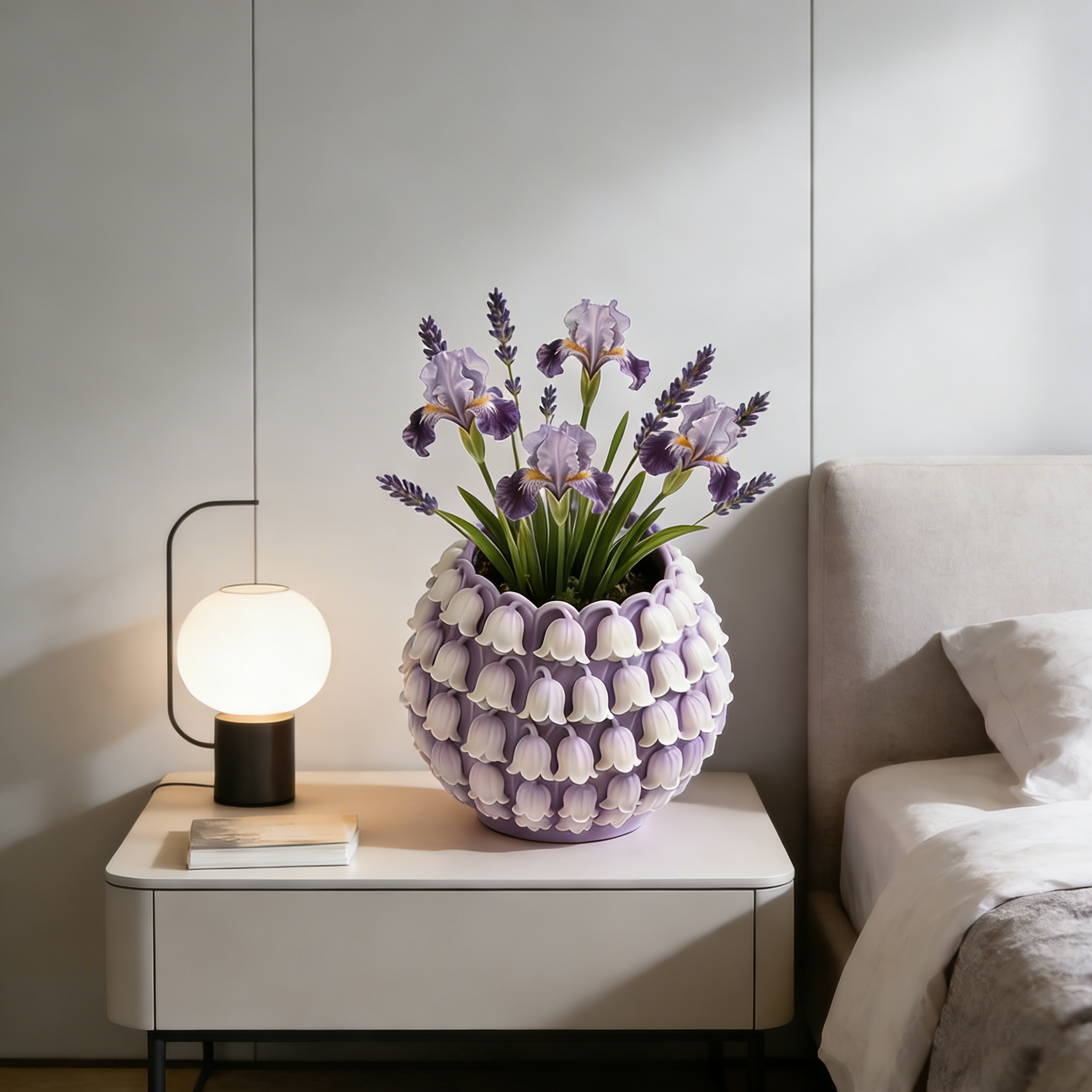 3D Textured Flower Pot Silicon – 3D Printing Vase recenzja i cena