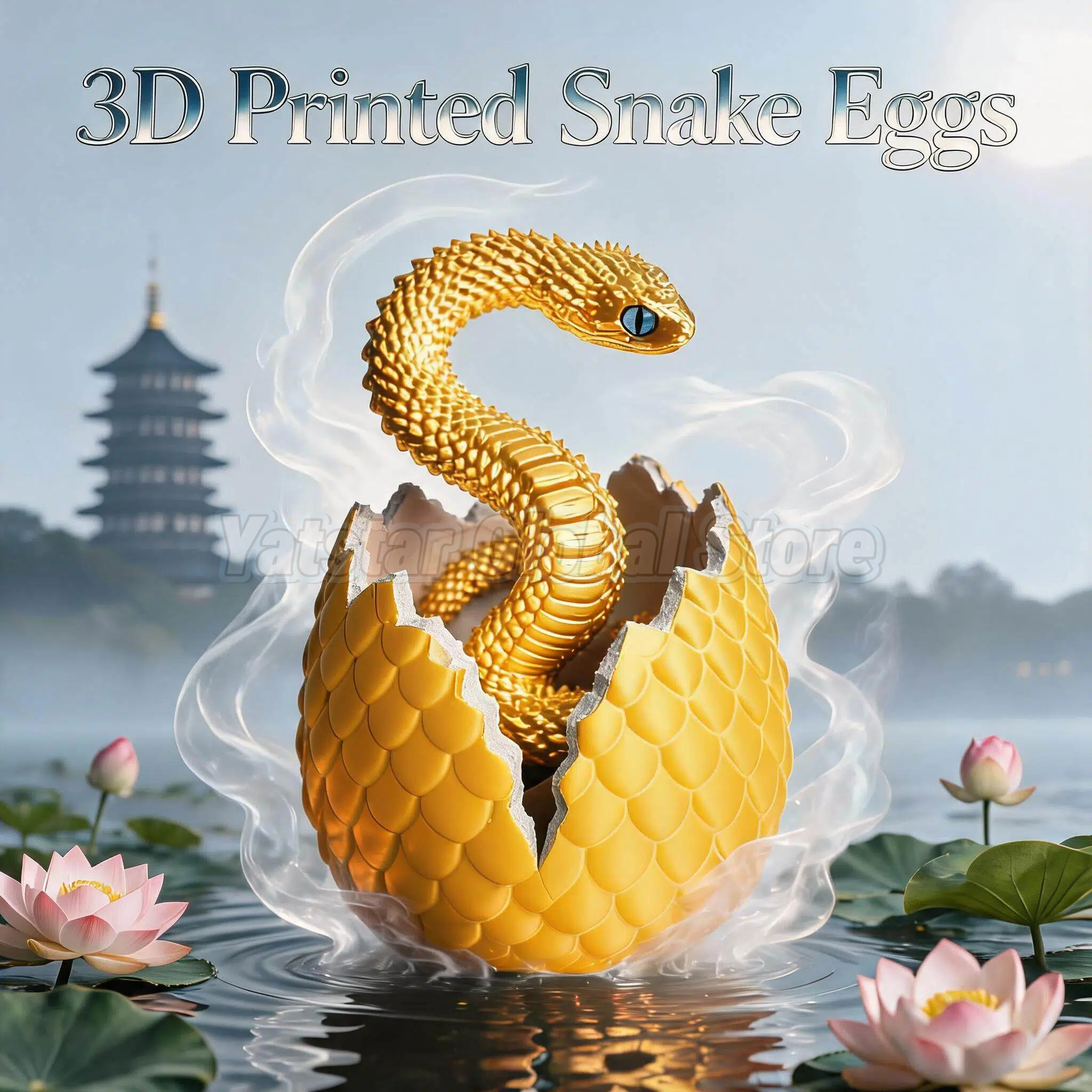 3D Printed Snake Egg Toy Creat – 3D Printing Yourself recenzja i cena