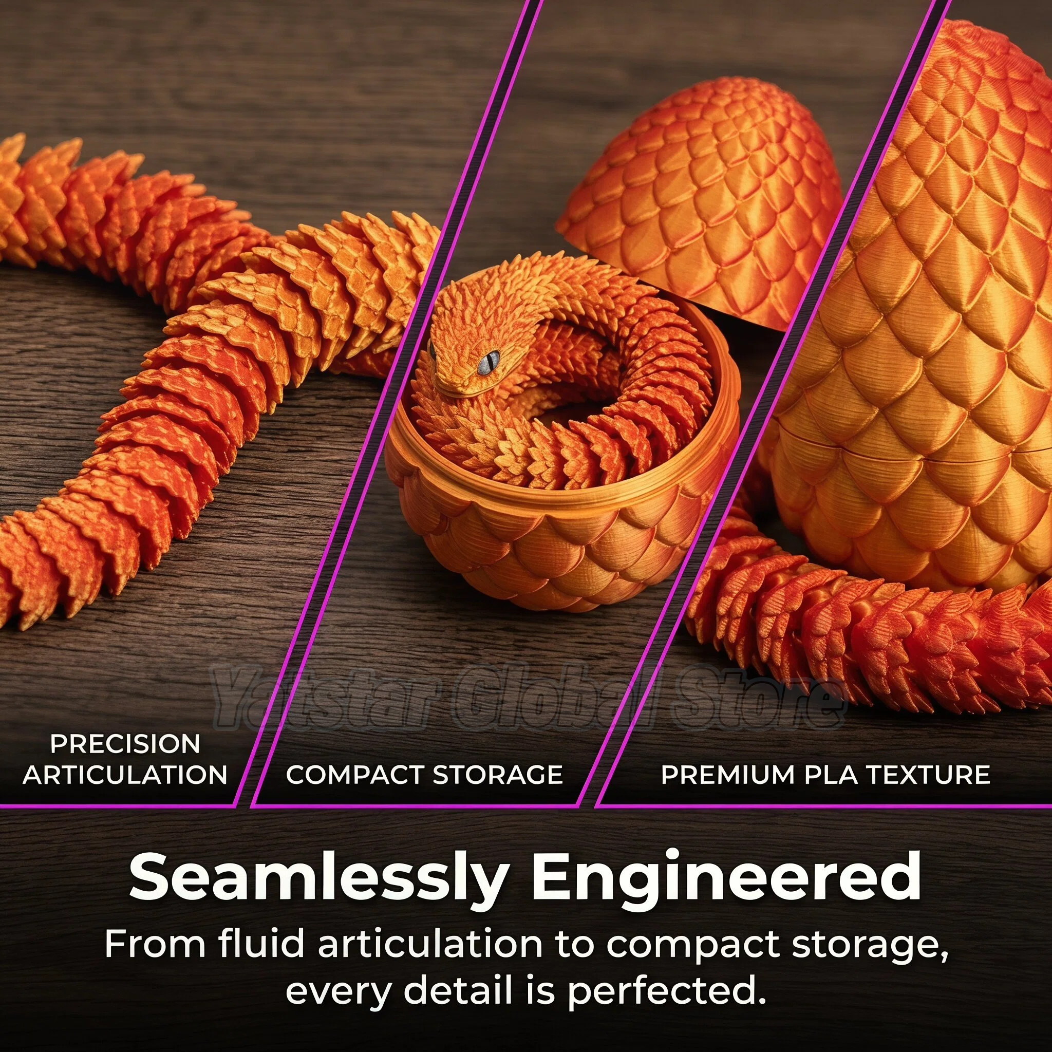 3D Printed Snake Egg Toy Creat – 3D Printing Yourself recenzja i cena